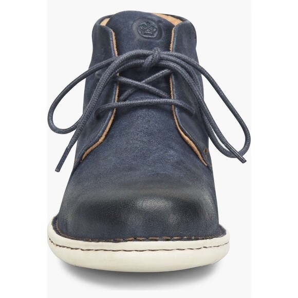 new BORN Theo Chukka sport flexible Boots shoes Men full grain leather navy 10.5 main image 8